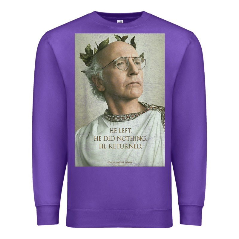 Hbo Curb Your Enthusiasm Larry David Men's And Women's T Shirt Premium Sweatshirt by linhVisuals | Teevron