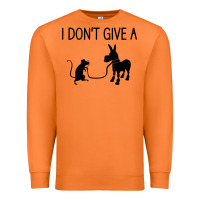 Carrot i don't give a rats ass, funny, jokes, sarcastic sayings t shirt Premium Sweatshirt - linhVisuals