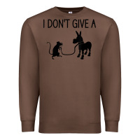 Chestnut i don't give a rats ass, funny, jokes, sarcastic sayings t shirt Premium Sweatshirt - linhVisuals