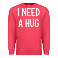 Cardinal i need a hug, funny, joke, sarcastic, family t shirt Premium Sweatshirt - linhVisuals