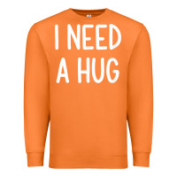 Carrot i need a hug, funny, joke, sarcastic, family t shirt Premium Sweatshirt - linhVisuals