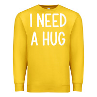 Lemon i need a hug, funny, joke, sarcastic, family t shirt Premium Sweatshirt - linhVisuals