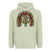 Matcha christmas cactus rainbow Heavyweight Hoodie - JahusDesignShop