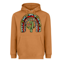 Meerkat christmas cactus rainbow Heavyweight Hoodie - JahusDesignShop