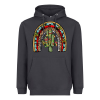 Smoke christmas cactus rainbow Heavyweight Hoodie - JahusDesignShop