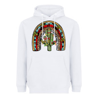 White christmas cactus rainbow Heavyweight Hoodie - JahusDesignShop