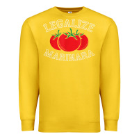 Lemon legalize marinara food gift tshirt Premium Sweatshirt - linhVisuals