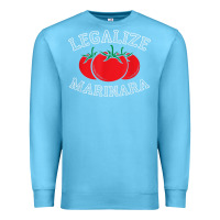 Ocean Blue legalize marinara food gift tshirt Premium Sweatshirt - linhVisuals