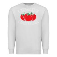 Dove Grey legalize marinara food gift tshirt Premium Sweatshirt - linhVisuals