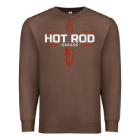 Chestnut hot rod garage custom retro classic car spark plug t shirt Premium Sweatshirt - linhVisuals