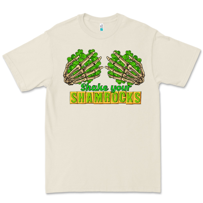 Shake Your Shamrocks St. Patrick's Day Premium Tee by CowGirlArtShop | Teevron