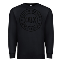 Black jcombs outer banks, obx, nc t shirt Premium Sweatshirt - linhVisuals