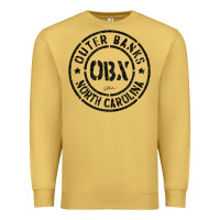Antique Gold jcombs outer banks, obx, nc t shirt Premium Sweatshirt - linhVisuals