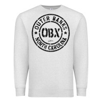 Oatmeal Heather jcombs outer banks, obx, nc t shirt Premium Sweatshirt - linhVisuals