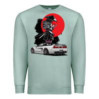 Seafoam jdm nsx car tuning japan samurai drift import pullover hoodie Premium Sweatshirt - linhVisuals