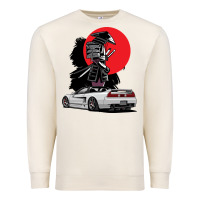 Sandshell jdm nsx car tuning japan samurai drift import pullover hoodie Premium Sweatshirt - linhVisuals