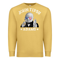 Antique Gold john tipsy adams president john quincy adams 4th of july t shirt Premium Sweatshirt - linhVisuals