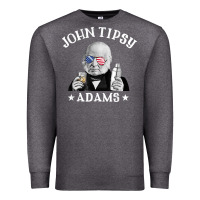 Charcoal Heather john tipsy adams president john quincy adams 4th of july t shirt Premium Sweatshirt - linhVisuals