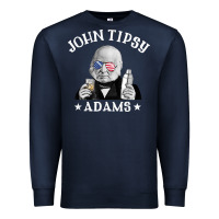 Navy john tipsy adams president john quincy adams 4th of july t shirt Premium Sweatshirt - linhVisuals
