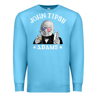 Ocean Blue john tipsy adams president john quincy adams 4th of july t shirt Premium Sweatshirt - linhVisuals