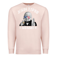 Pale Pink john tipsy adams president john quincy adams 4th of july t shirt Premium Sweatshirt - linhVisuals
