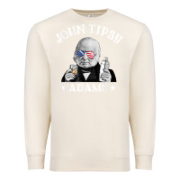 Sandshell john tipsy adams president john quincy adams 4th of july t shirt Premium Sweatshirt - linhVisuals