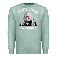 Seafoam john tipsy adams president john quincy adams 4th of july t shirt Premium Sweatshirt - linhVisuals