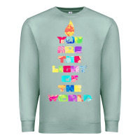 Seafoam light of the world godspell inspired musical theater t shirt Premium Sweatshirt - linhVisuals