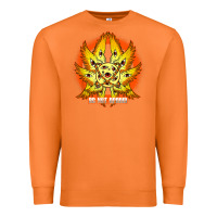 Carrot biblically accurate angel meme ophanim be not afraid t shirt Premium Sweatshirt - linhVisuals