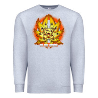 Heather Grey biblically accurate angel meme ophanim be not afraid t shirt Premium Sweatshirt - linhVisuals