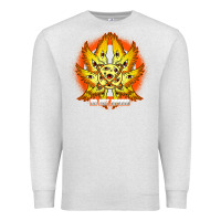 Oatmeal Heather biblically accurate angel meme ophanim be not afraid t shirt Premium Sweatshirt - linhVisuals