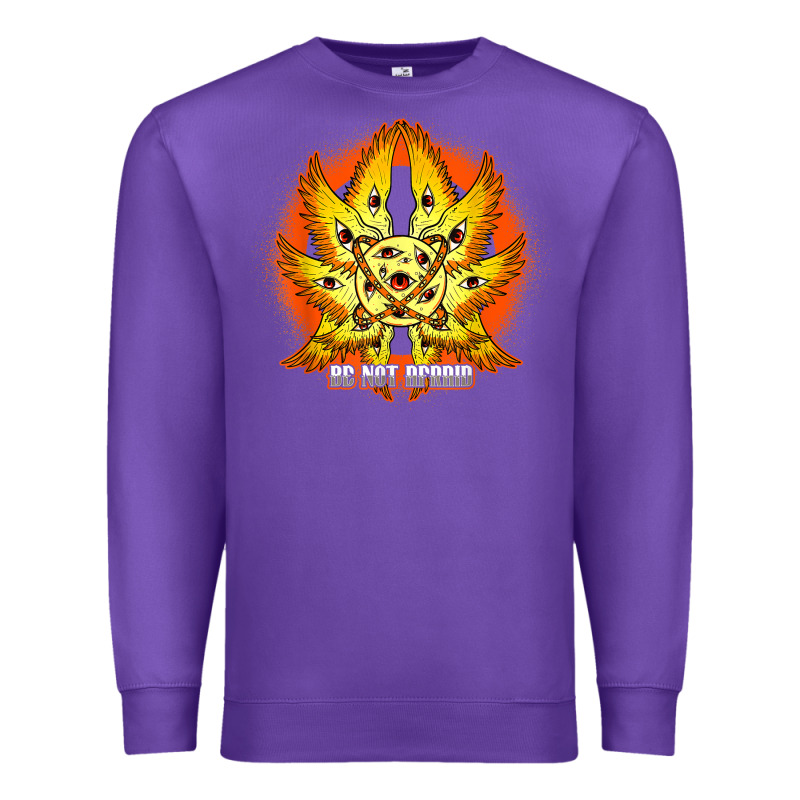 Biblically Accurate Angel Meme Ophanim Be Not Afraid T Shirt Premium Sweatshirt by linhVisuals | Teevron