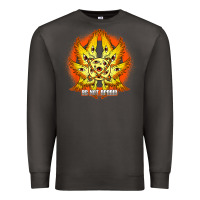 Smoke biblically accurate angel meme ophanim be not afraid t shirt Premium Sweatshirt - linhVisuals