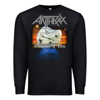 Black anthrax – persistence of time 30th anniversary tank top Premium Sweatshirt - linhVisuals