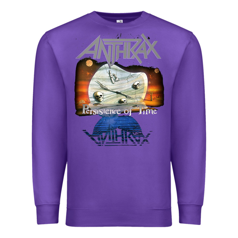 Anthrax – Persistence Of Time 30th Anniversary Tank Top Premium Sweatshirt by linhVisuals | Teevron