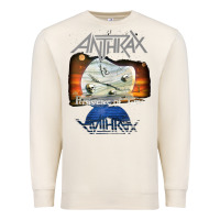 Sandshell anthrax – persistence of time 30th anniversary tank top Premium Sweatshirt - linhVisuals