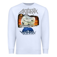 White anthrax – persistence of time 30th anniversary tank top Premium Sweatshirt - linhVisuals
