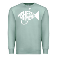 Seafoam matching church christian group bible verse fishers of men pullover ho Premium Sweatshirt - linhVisuals