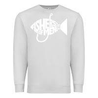 Dove Grey matching church christian group bible verse fishers of men pullover ho Premium Sweatshirt - linhVisuals