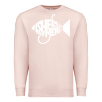Pale Pink matching church christian group bible verse fishers of men pullover ho Premium Sweatshirt - linhVisuals