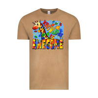 Vintage Camel Knowledge is awesome Autism giraffe Vintage Tee - FaDigitalArtStudio