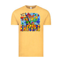 Vintage Mustard Knowledge is awesome Autism giraffe Vintage Tee - FaDigitalArtStudio