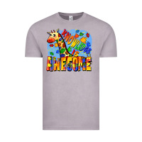 Vintage Zinc Knowledge is awesome Autism giraffe Vintage Tee - FaDigitalArtStudio
