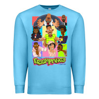 Ocean Blue The Fresh Prince of Bel-Air Premium Sweatshirt - linhVisuals