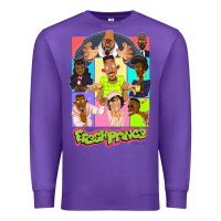 Purple The Fresh Prince of Bel-Air Premium Sweatshirt - linhVisuals