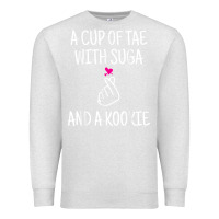 Oatmeal Heather korean drama kdrama tae suga kookie t shirt Premium Sweatshirt - linhVisuals