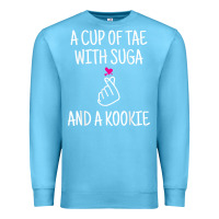 Ocean Blue korean drama kdrama tae suga kookie t shirt Premium Sweatshirt - linhVisuals