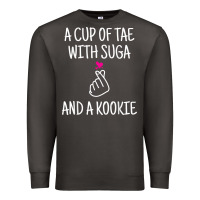 Smoke korean drama kdrama tae suga kookie t shirt Premium Sweatshirt - linhVisuals
