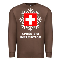 Chestnut après ski instructor sweatshirt Premium Sweatshirt - linhVisuals