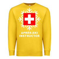 Lemon après ski instructor sweatshirt Premium Sweatshirt - linhVisuals
